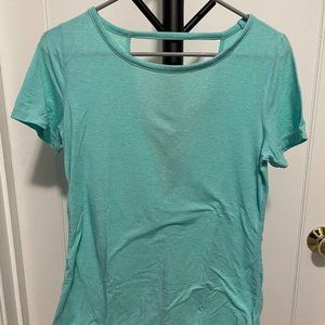 Gap Fit Sleeve Seafoam T-Shirt